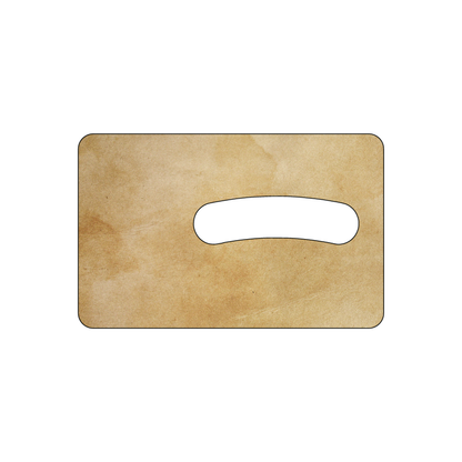 Custom Plastic 3.35" x 2.13" Cards with Rounded Punch-Out