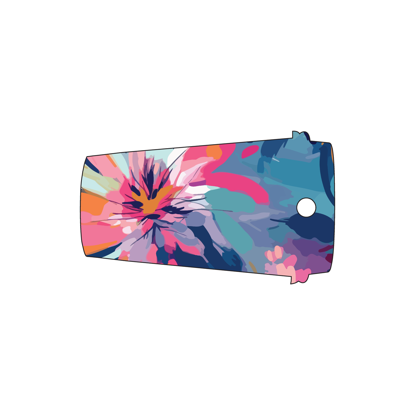 Custom Plastic 2.5" x 1.5" Coffee Cup Shape Key Tags