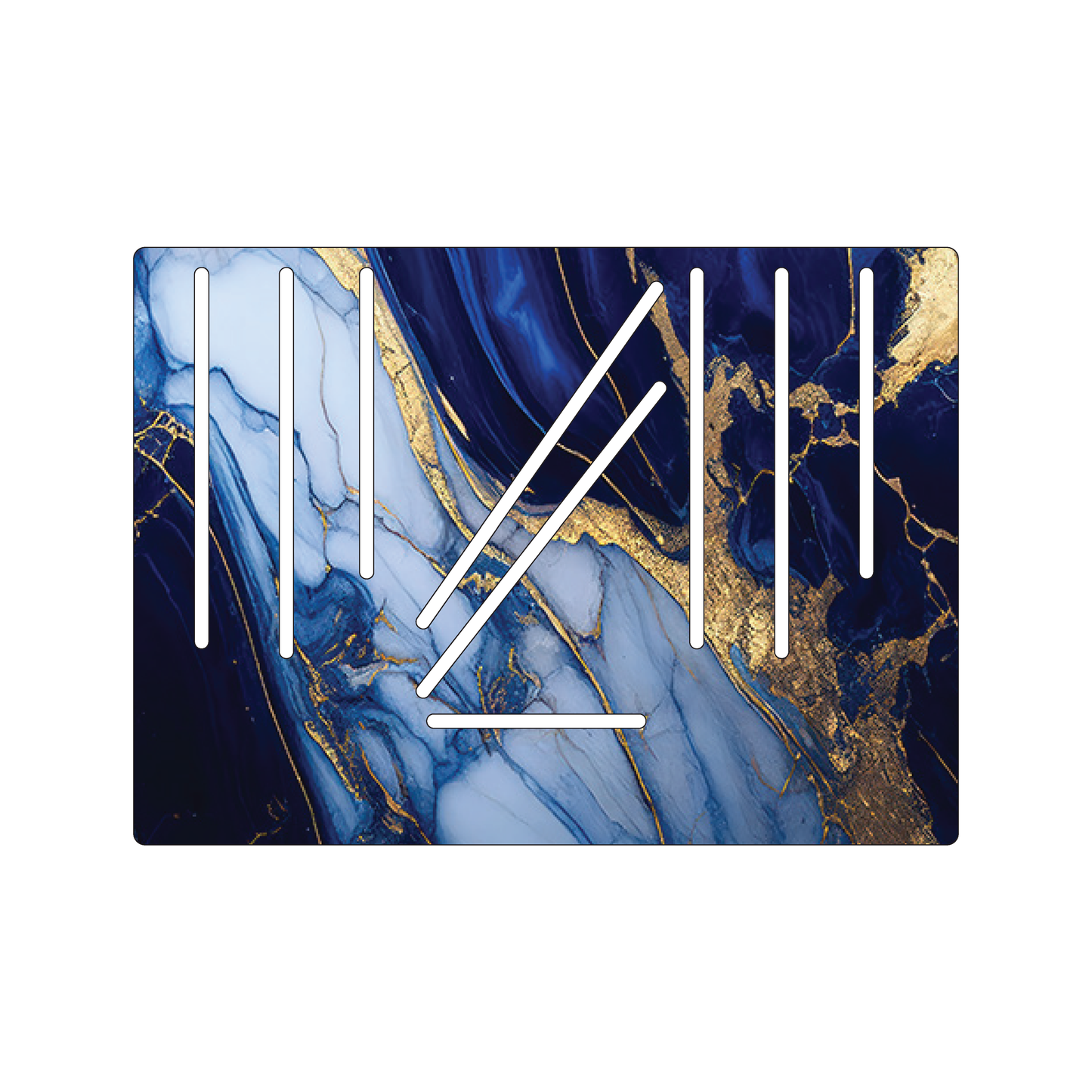 Custom Plastic 7.25" x 5.25" Guide Cards