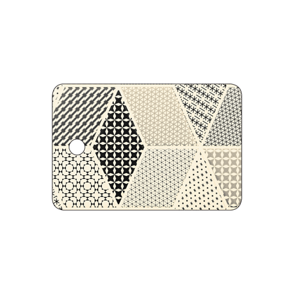 Custom Plastic 3" x 2" Rectangle Tags