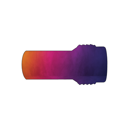 Custom Plastic 3.375" x 1.6" Flashlight Shape Cards