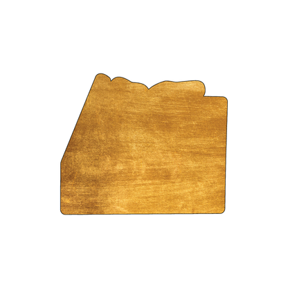 Custom Plastic 2.7" x 3.2" Arizona Shape Cards