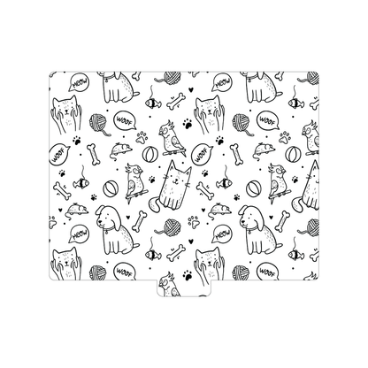 Custom Plastic 10" x 12" Full Tabbed Page 3 Menus