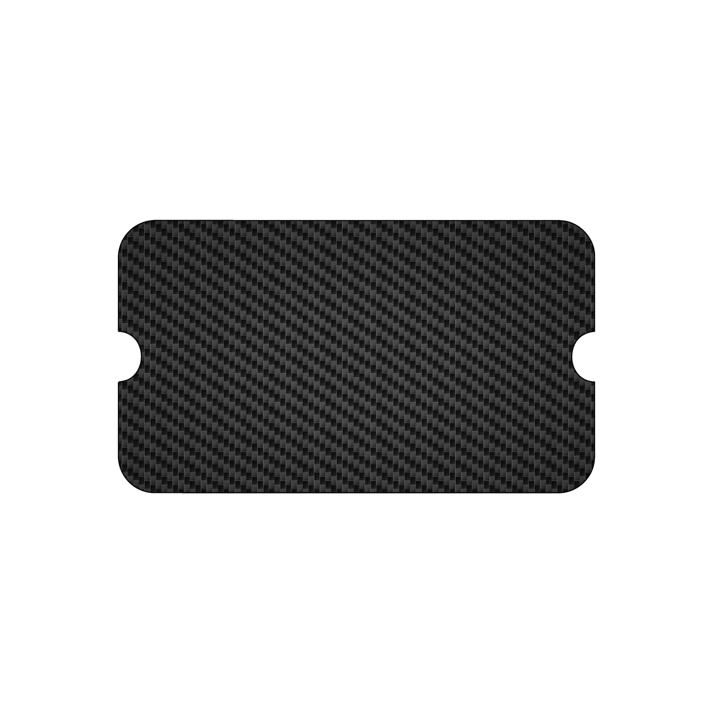 Custom Plastic 3.5" x 2" Ticket Shape Cards
