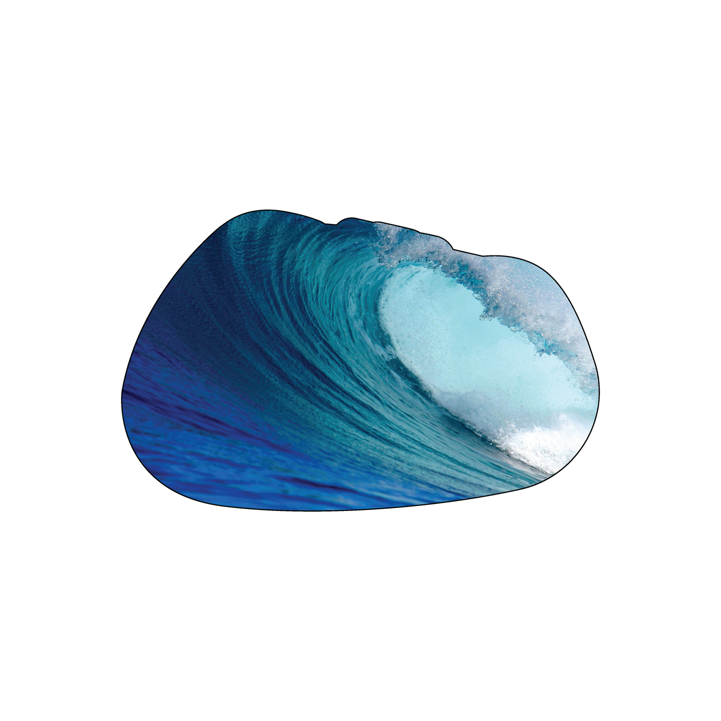 Custom Plastic 3.375" x 2.125" Carabiner Shape Cards