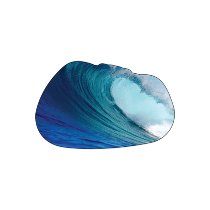 Custom Plastic 3.375" x 2.125" Carabiner Shape Cards