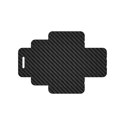 Custom Plastic 4.7" x 3.3" Block Arrow Shape Luggage Tags