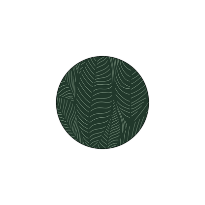 Custom Plastic 2.0625" Circle Shape Cards