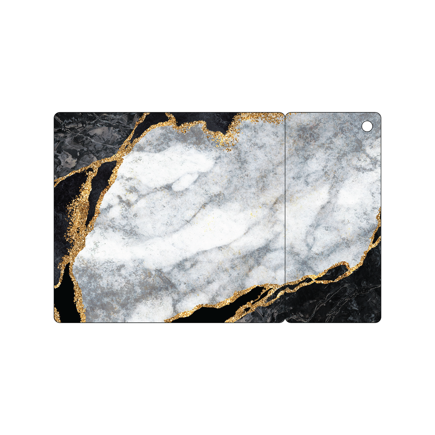 Custom Plastic Square Card and Long Rectangle Tag Combo