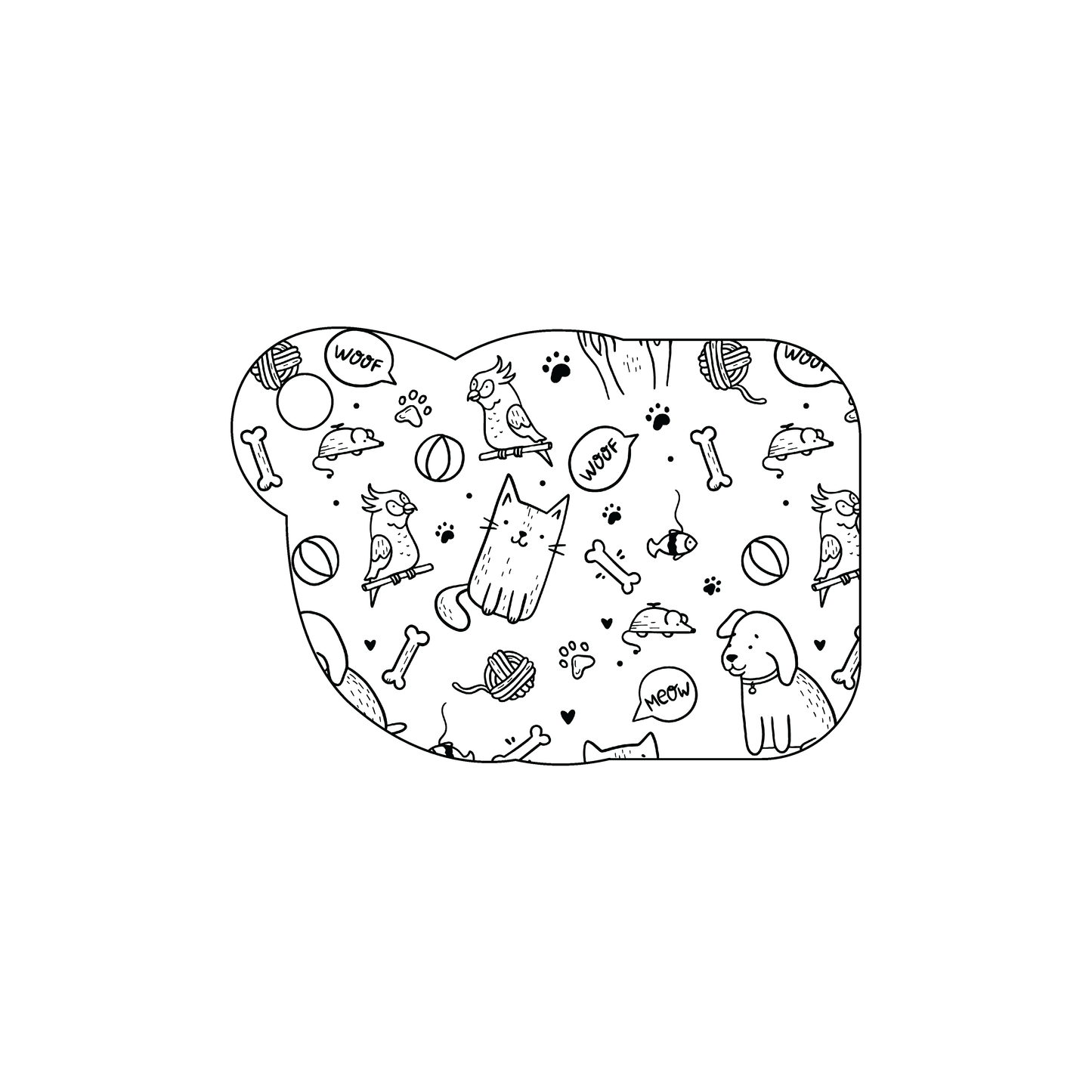 Custom Plastic 2.13" x 1.48" Capsule Shape Key Tags