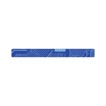 Custom Plastic 1" x 10.125" Long Cards
