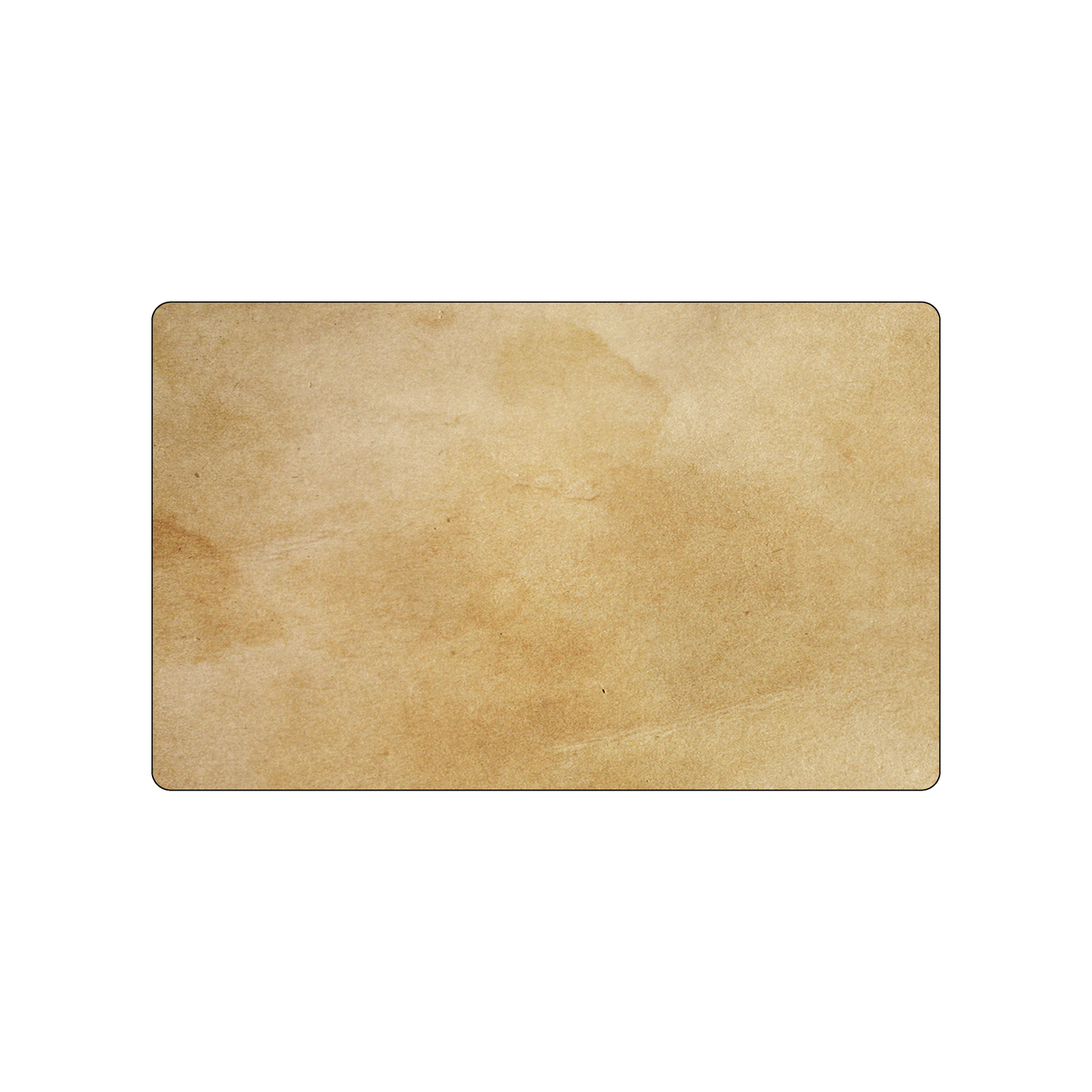 Custom Plastic 5.25" x 3.25" Slight Rounded Invitations