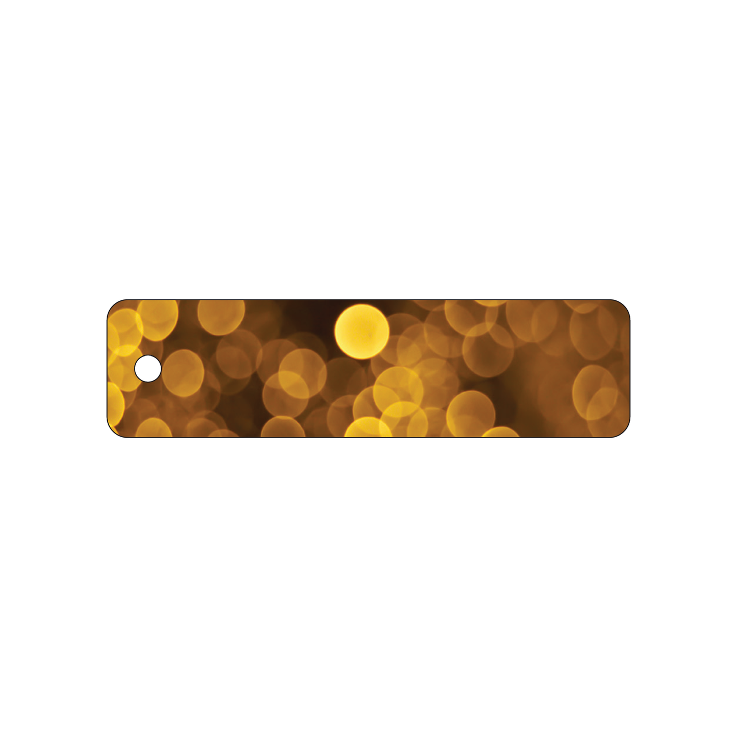 Custom Plastic 4.75" x 1.25" Long Tags