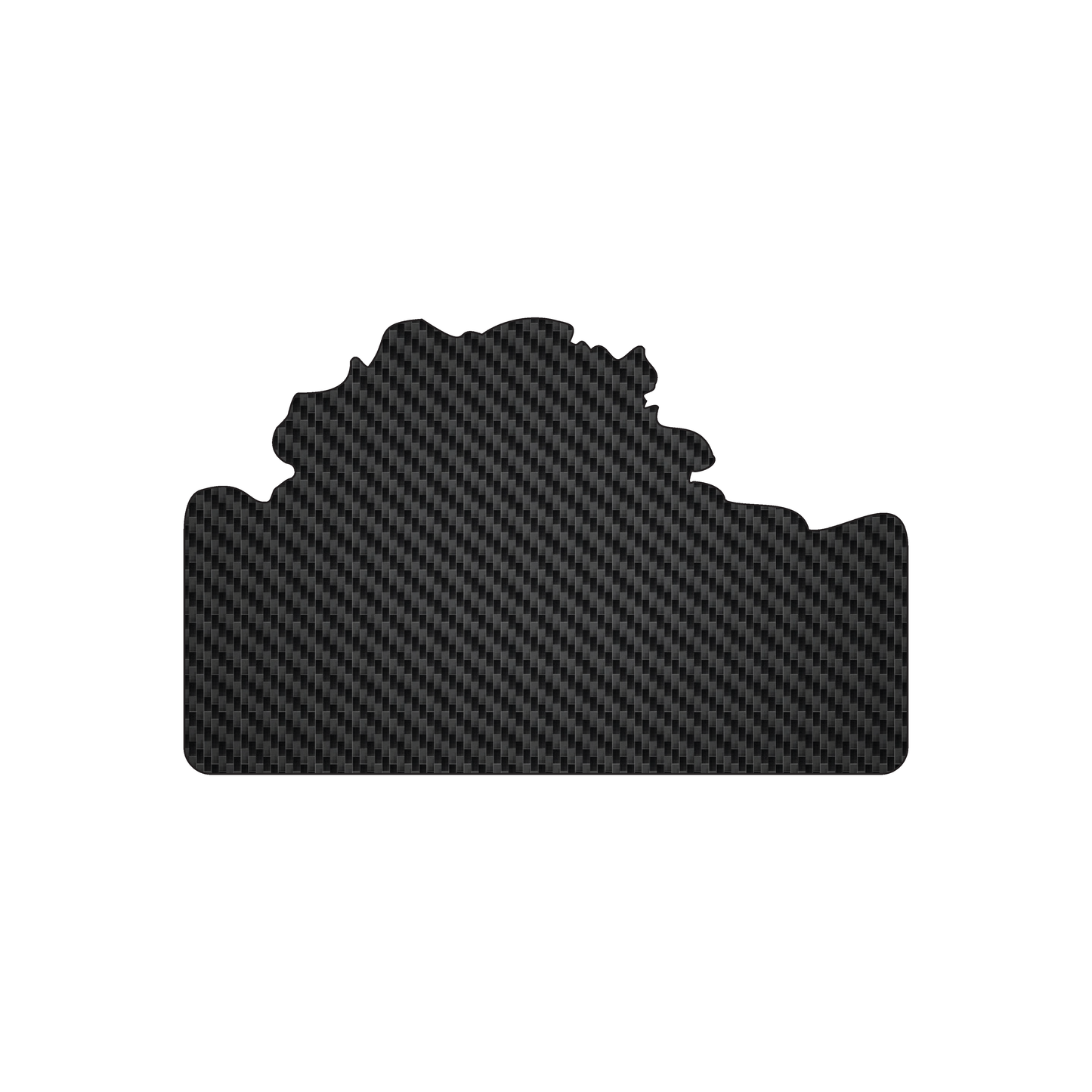 Custom Plastic 3.375" x 2.125" Tree Silhouette Cards