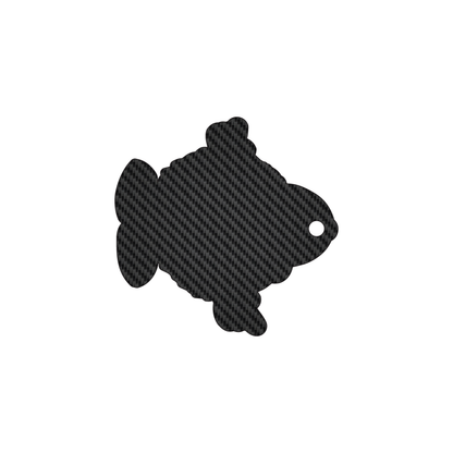 Custom Plastic 2.55" x 2.6" Mascot Shape Key Tags