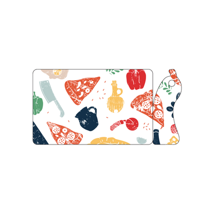 Custom Plastic 4.2" x 2.125" Card and Jalapeno Shaped Key Tag Combo