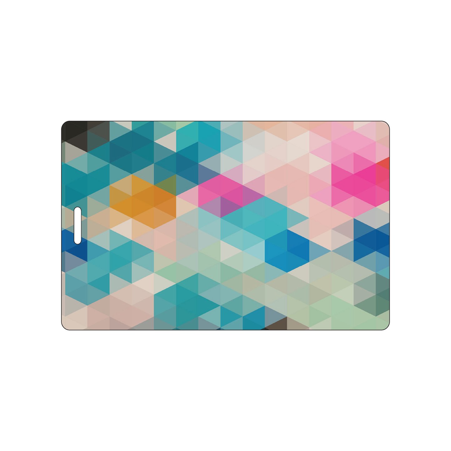 Custom Plastic 3.5" x 5.5" Vertical Badges