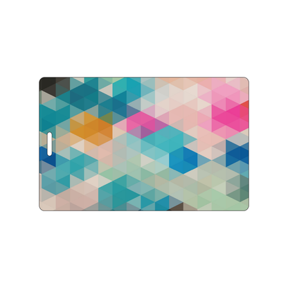 Custom Plastic 3.5" x 5.5" Vertical Badges
