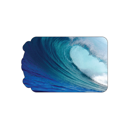 Custom Plastic 3.5" x 2.25" Frame Shape Cards