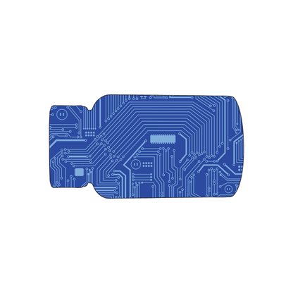 Custom Plastic 3.375" x 1.8" Pill Bottle Shape Cards