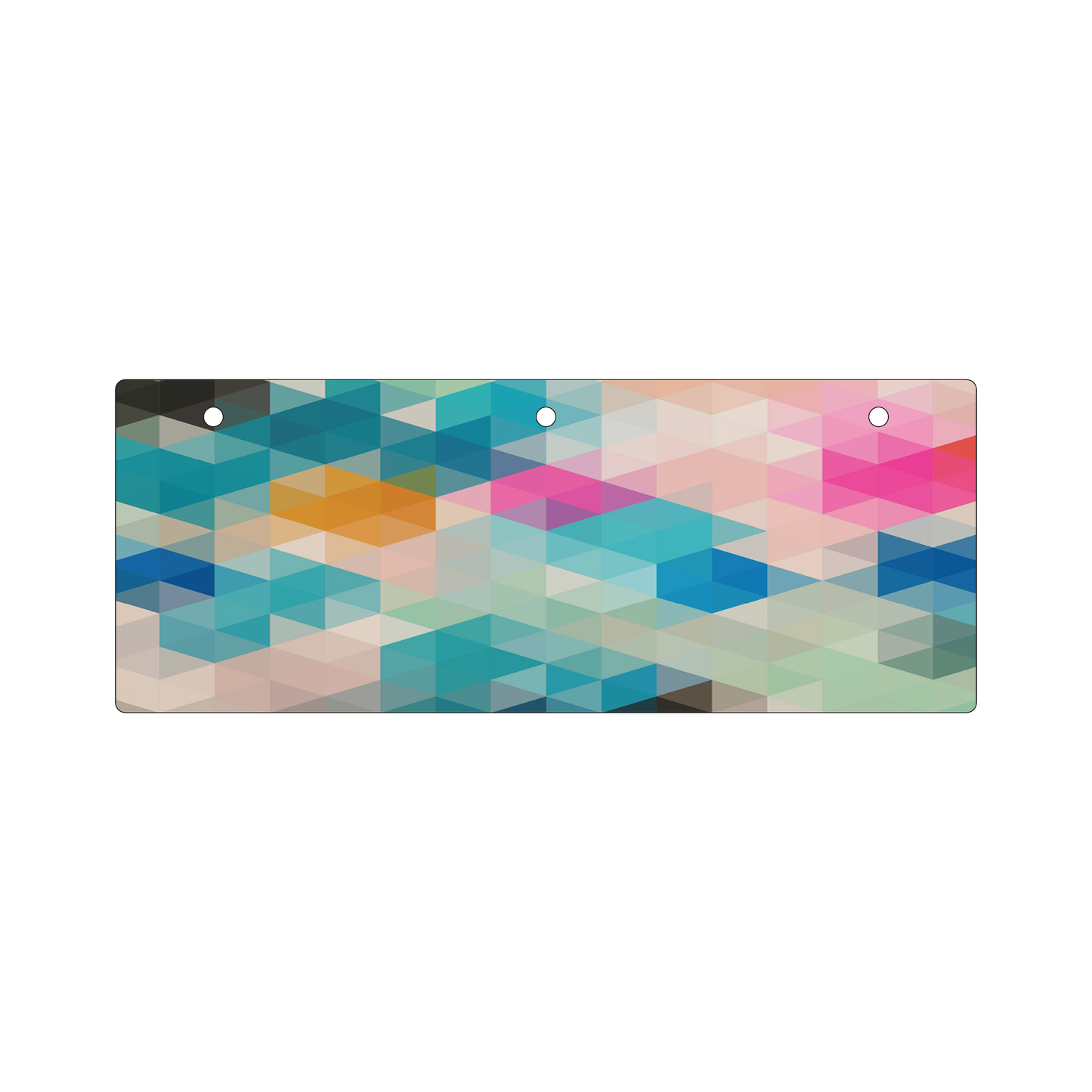 Custom Plastic 11" x 4.25" Binder Ruler