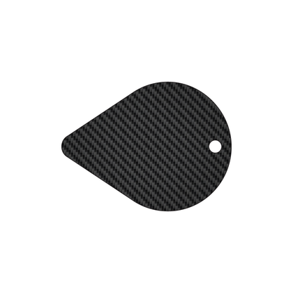 Custom Plastic 2.5" x 1.9" Pin Shape Key Tags