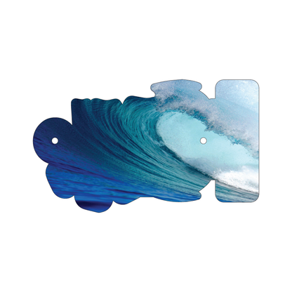 Custom Plastic 9" x 5.3" Anchor Shape Signage