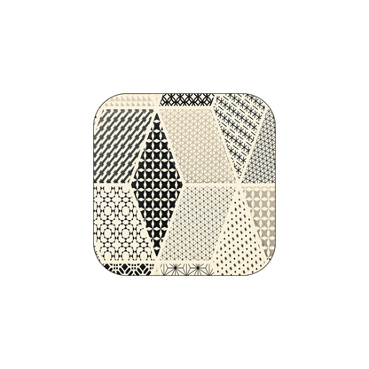 Custom Plastic 2.75" x 2.75" Rounded Square Cards
