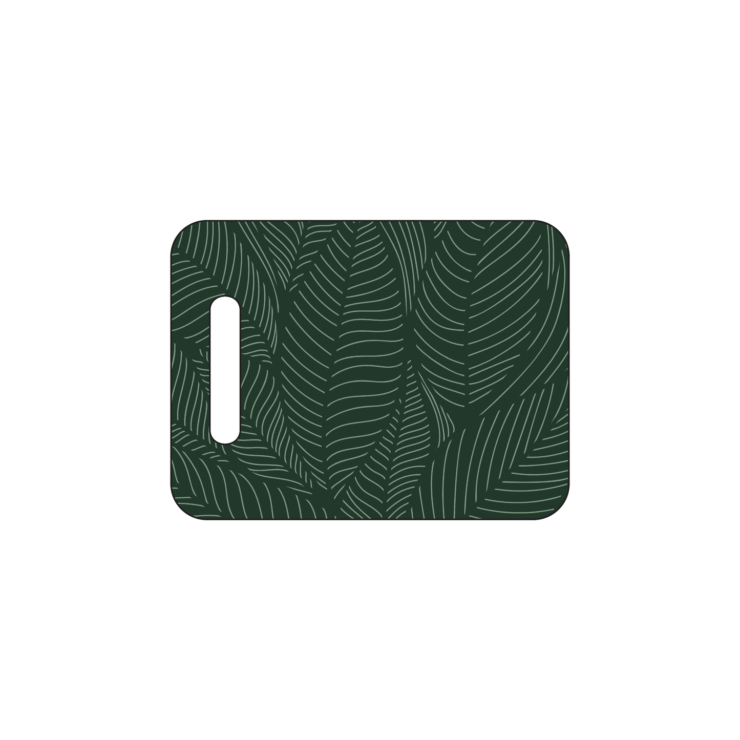 Custom Plastic 2" x 1.5" Small Luggage Tags