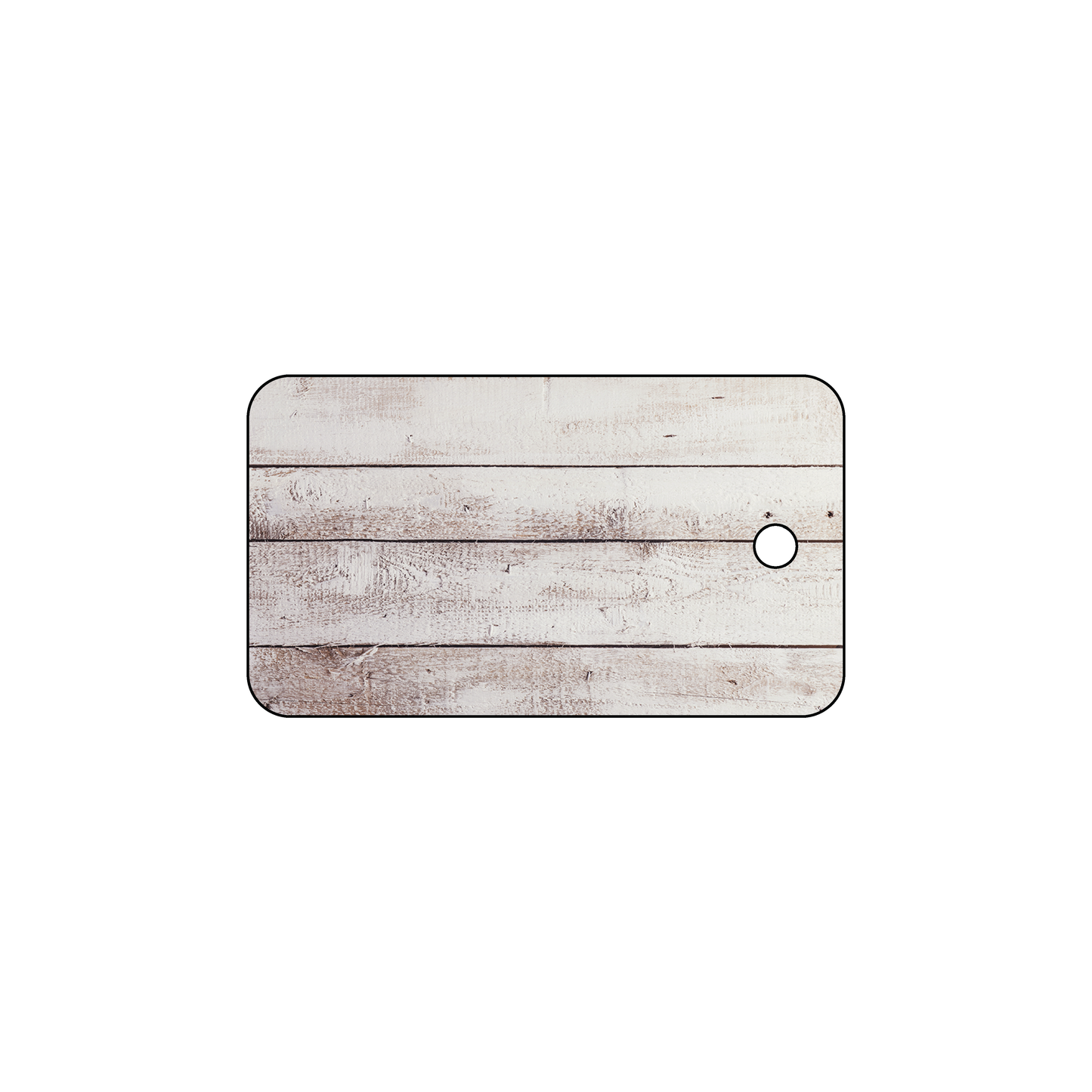 Custom Plastic 3.375" x 1.5" Key Tags