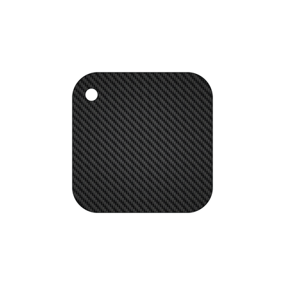 Custom Plastic 2.75" x 2.75" Square with Corner Hole Key Tags