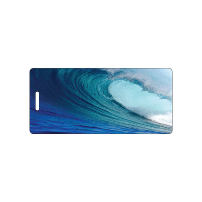 Custom Plastic 4.625" x 2.125" Narrow Luggage Tags