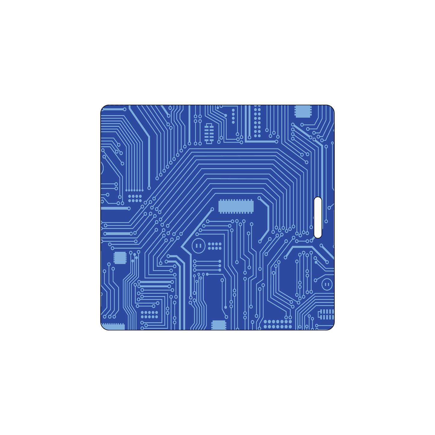 Custom Plastic 3.37" x 3.5" Badges