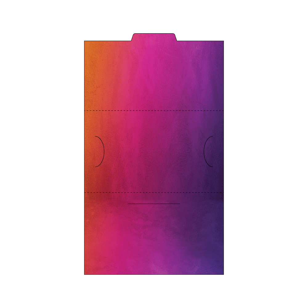 Custom Paper Trifold Gift Card Holders