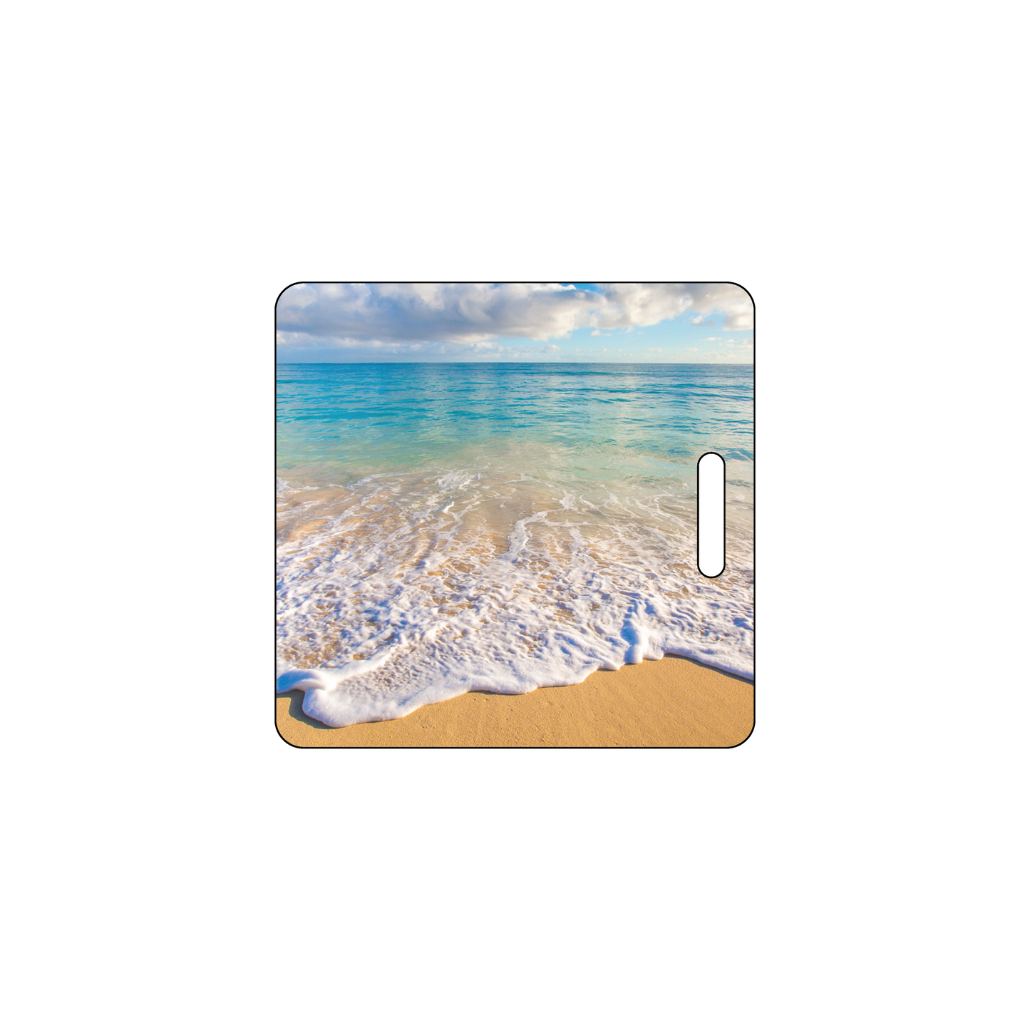 Custom Plastic 2.0625" x 2.125" Small Badges
