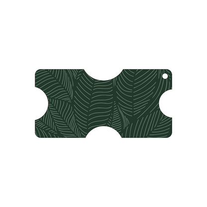 Custom Plastic 3" x 6" X-Shape Tags