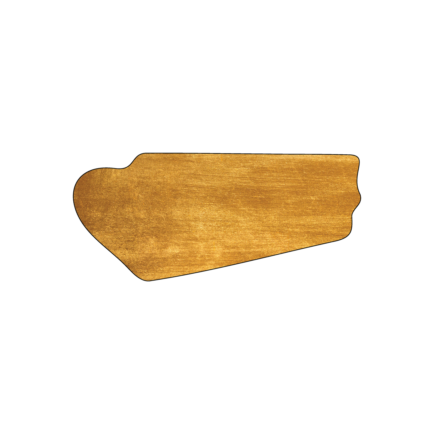 Custom Plastic 3.375" x 1.5" Yacht Shape Cards