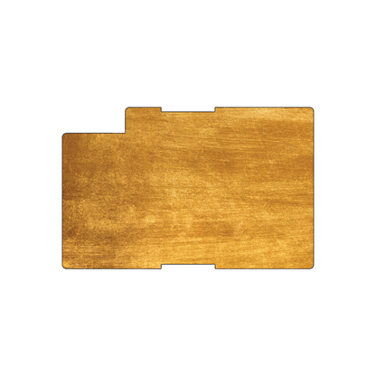 Custom Plastic 3.5" x 2.25" Blocks Shaped Cards