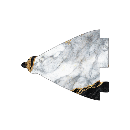 Custom Plastic 5.25" x 4.25" Triangle Shape Cards