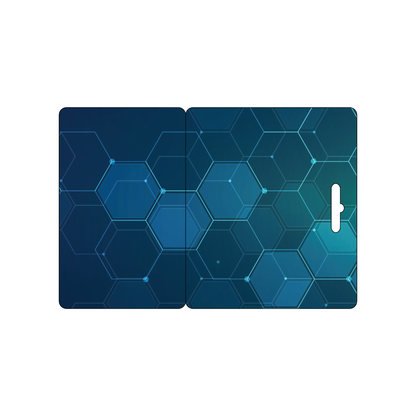 Custom Plastic 5" x 3.375" Breakaway Rack Gift Cards