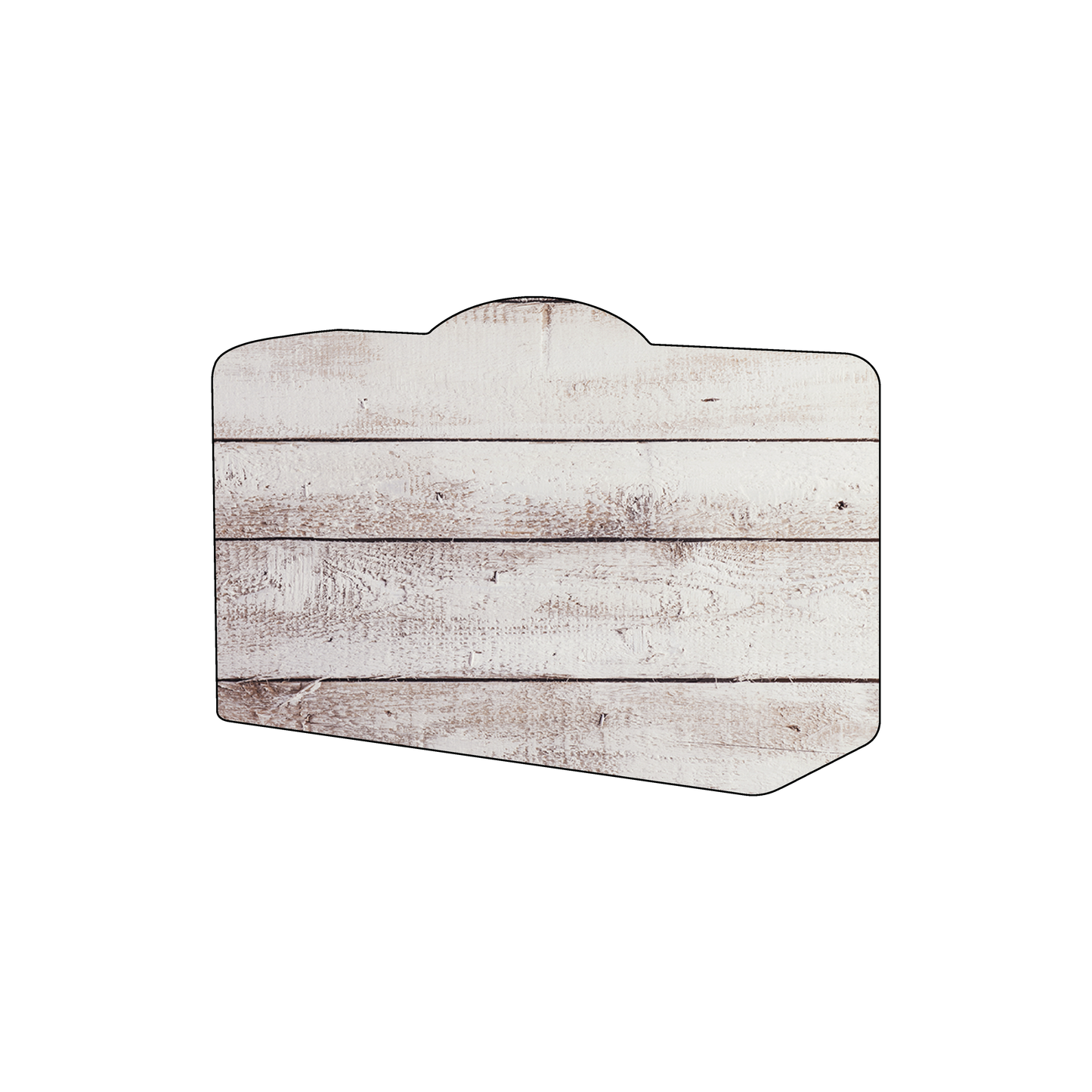 Custom Plastic 2.85" x 2.125" Suitcase Shape Cards