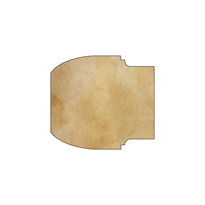 Custom Plastic 2.12" x 3.35" Perfume Bottle Shape Cards