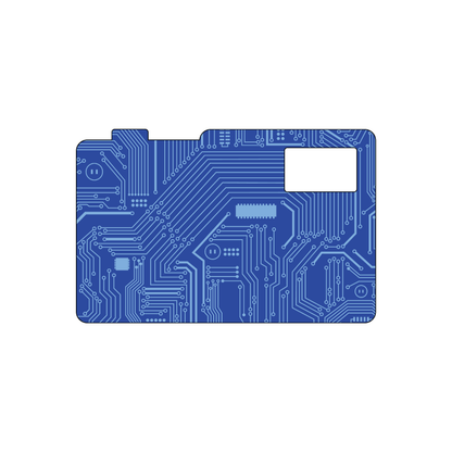 Custom Plastic 3.375" x 2.18" Camera Shape Cards