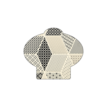 Custom Plastic 2.9" x 2.5" Oval Extended Cards