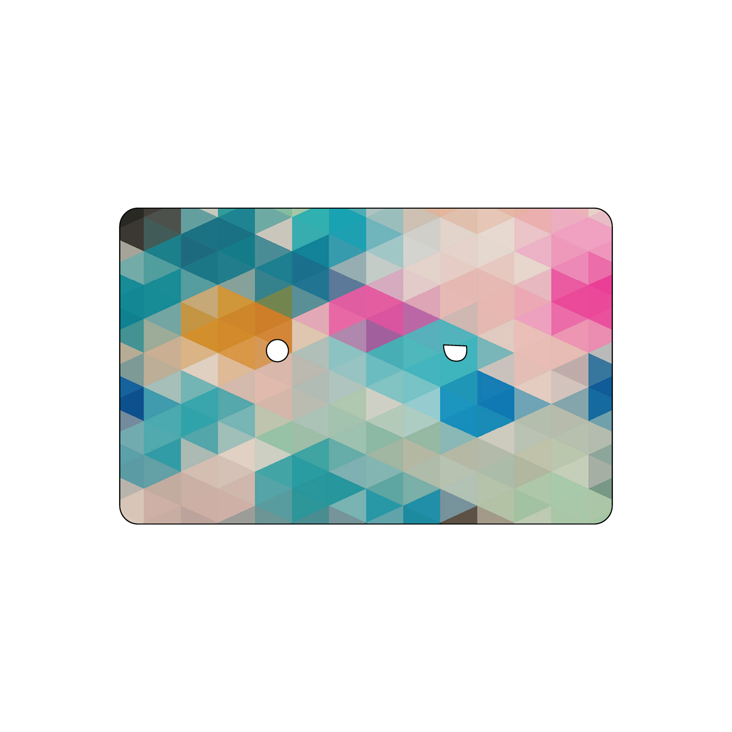 Custom Plastic 3.62" x 2.32" Cassette Tape Cards