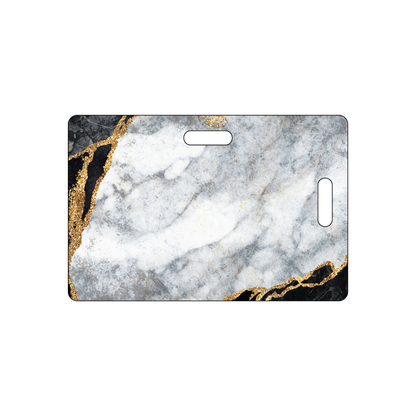 Custom Plastic 3.599" x 2.389 Two Slot Badges