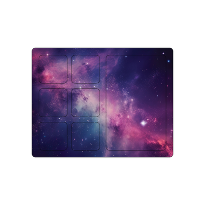 Custom Plastic 8" x 3.875" Punch-Out Card and 6 Small Square Cards Combo