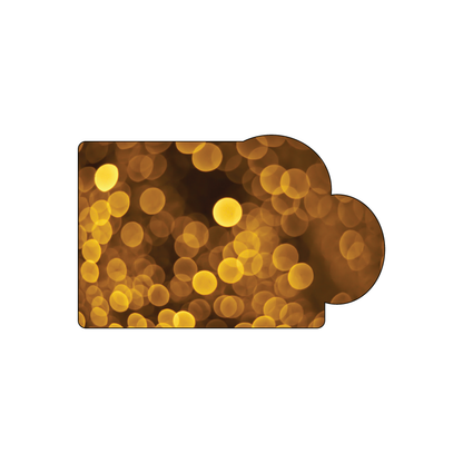 Custom Plastic 3.375" x 2.125" Cloud Corner Shape Cards
