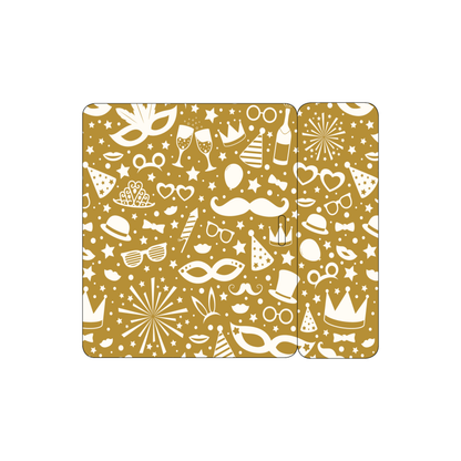 Custom Plastic 5.5" x 4.75" Snap-Off Badges