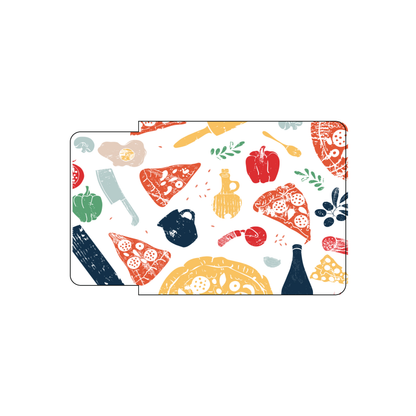 Custom Plastic 3.375" x 2.125" Key Card Insert Cards